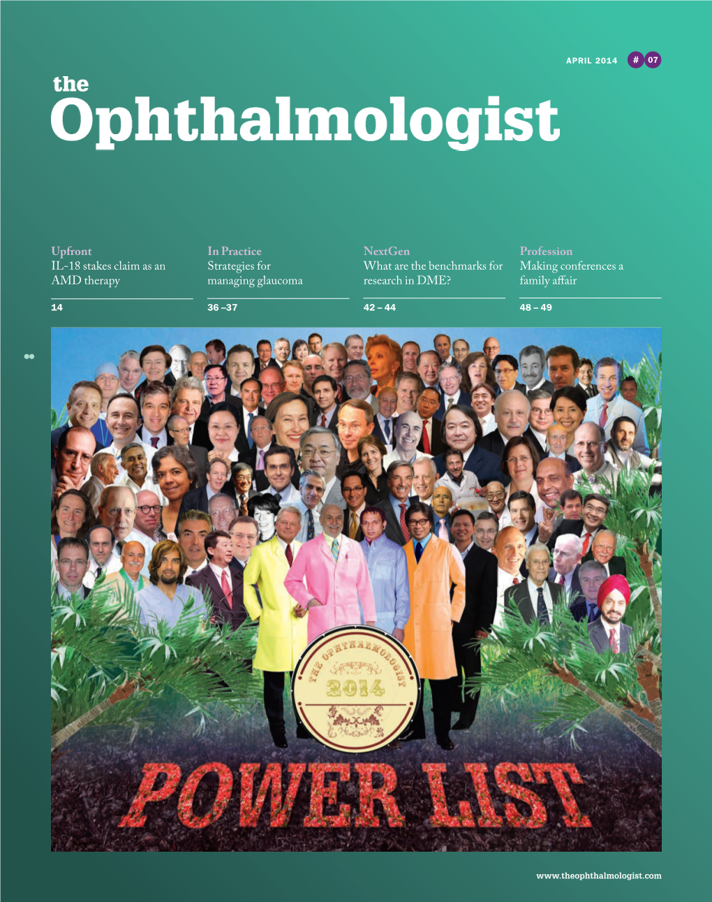 2014 Ophthalmologist Power List
