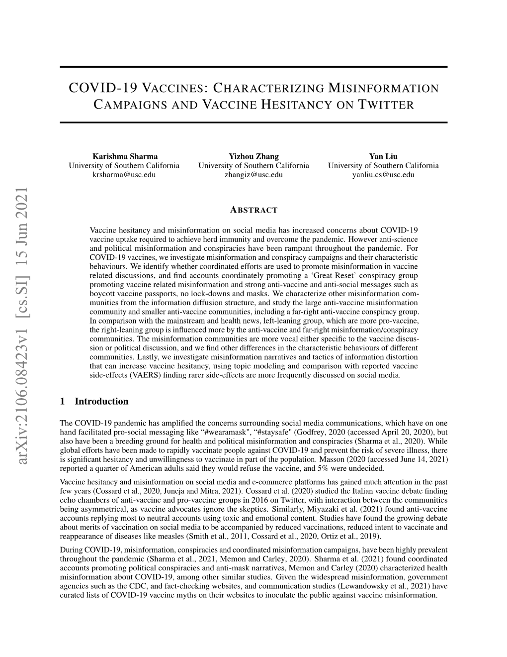 COVID-19 Vaccines: Characterizing Misinformation Campaigns And