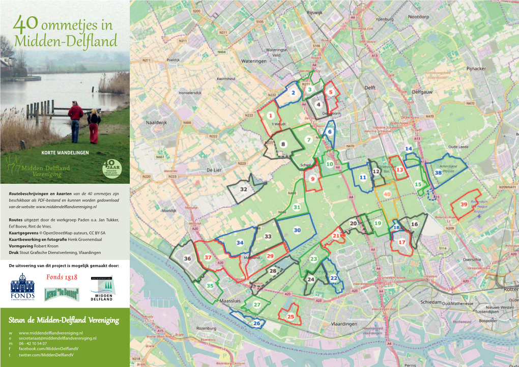 40 Ommetjes in Midden-Delfland