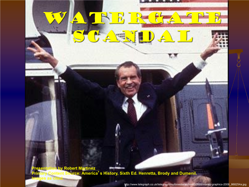 Watergate Scandal