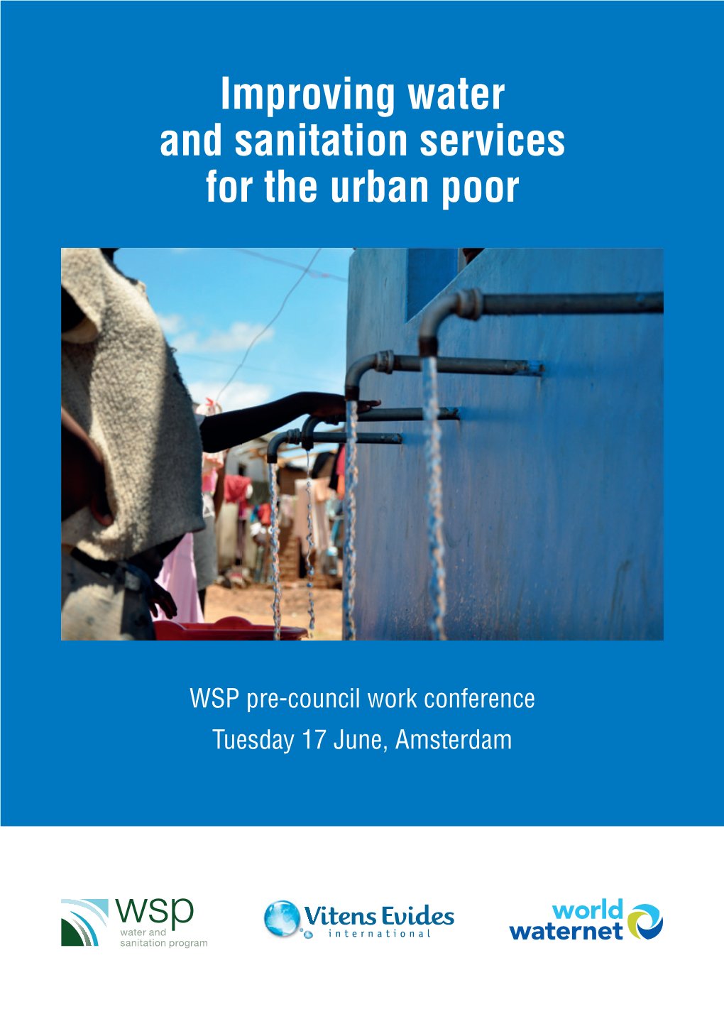 Improving Water and Sanitation Services for the Urban Poor