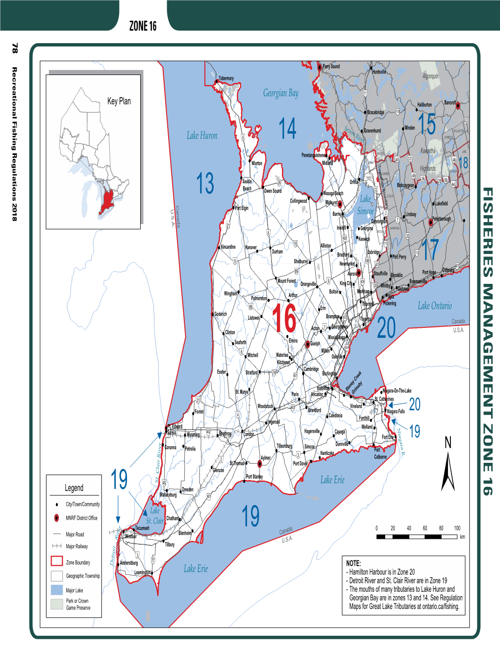 2018 Ontario Fishing Regulations Summary