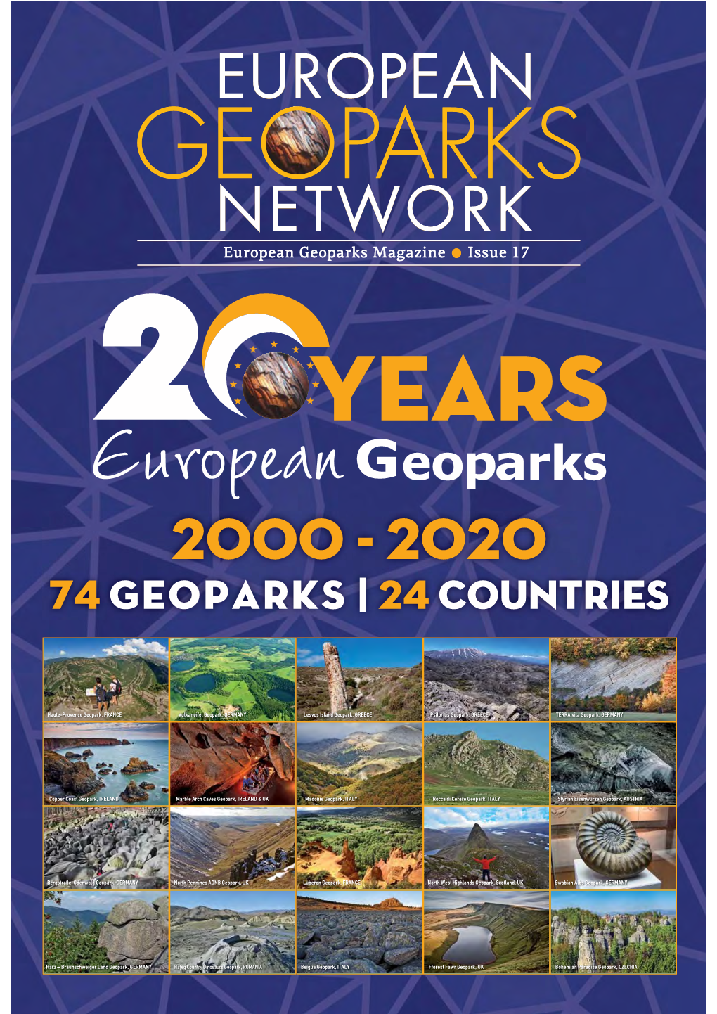 74 Geoparks | 24 Countries