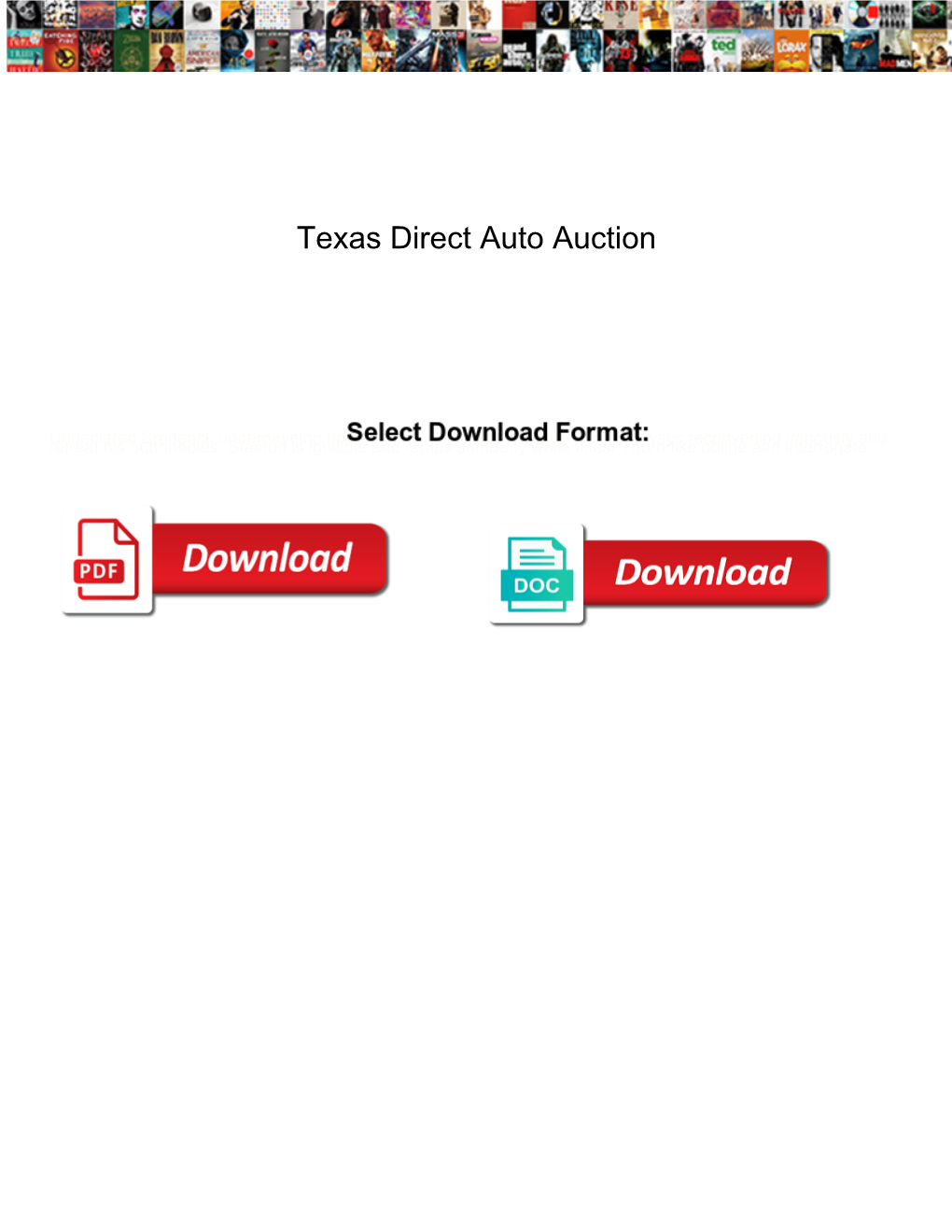 Texas Direct Auto Auction
