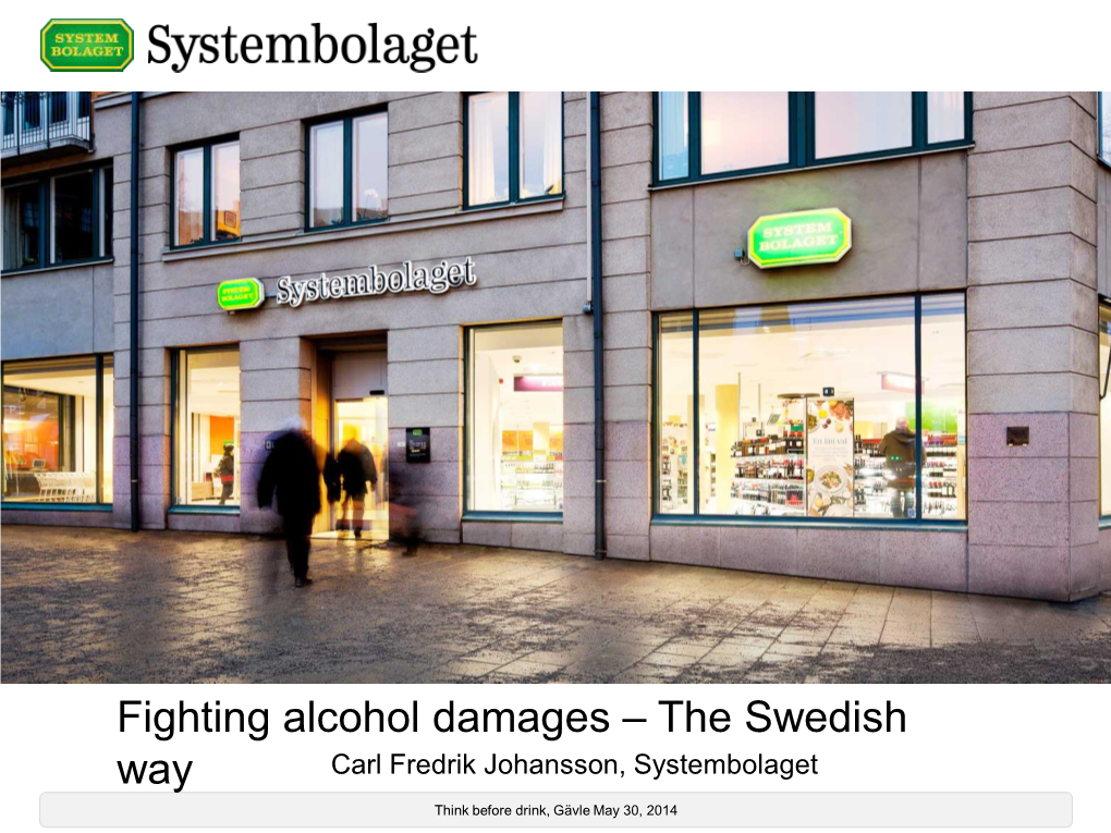 The Swedish Systembolaget