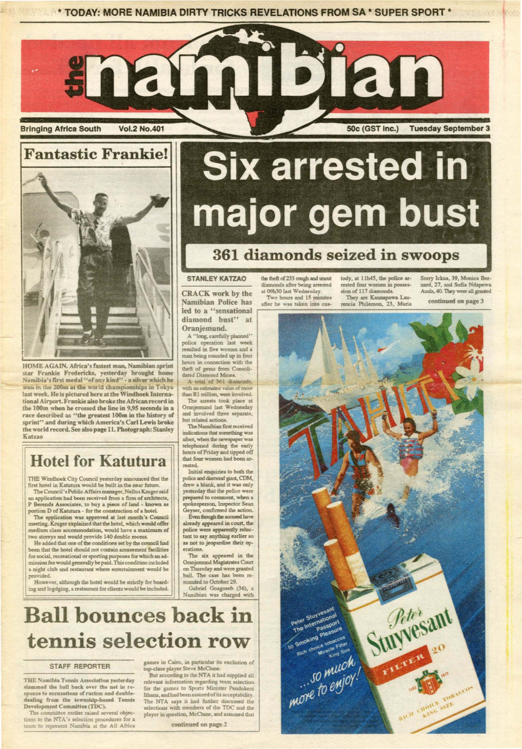 3 September 1991