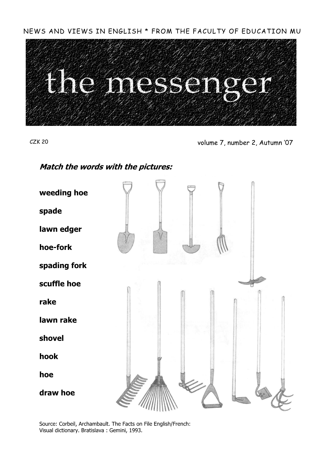 Match the Words with the Pictures