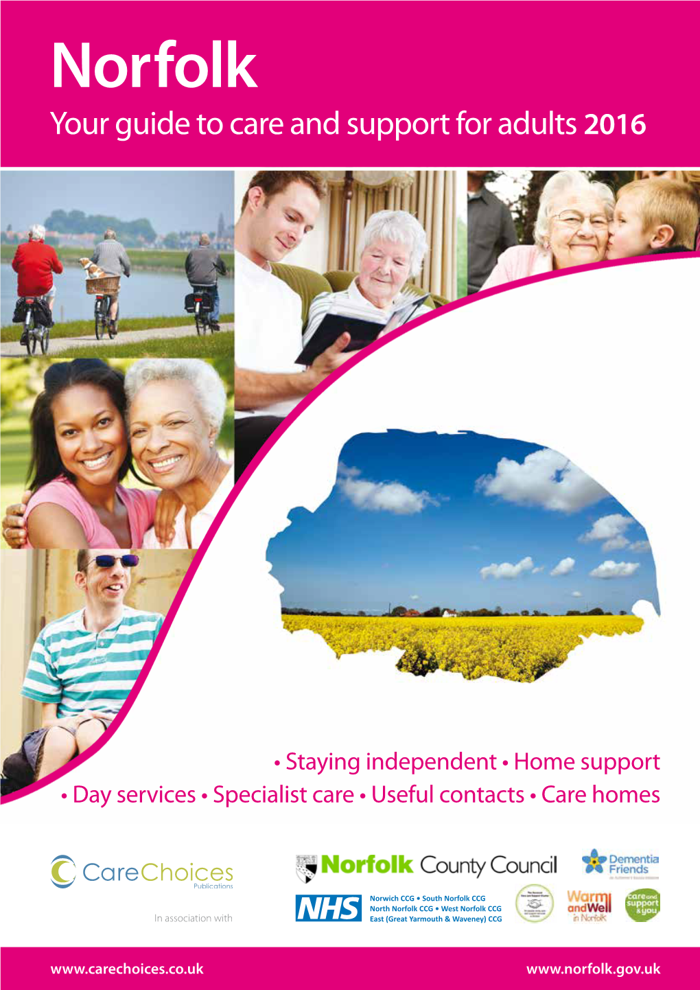 Norfolk Your Guide to Care and Support for Adults 2016