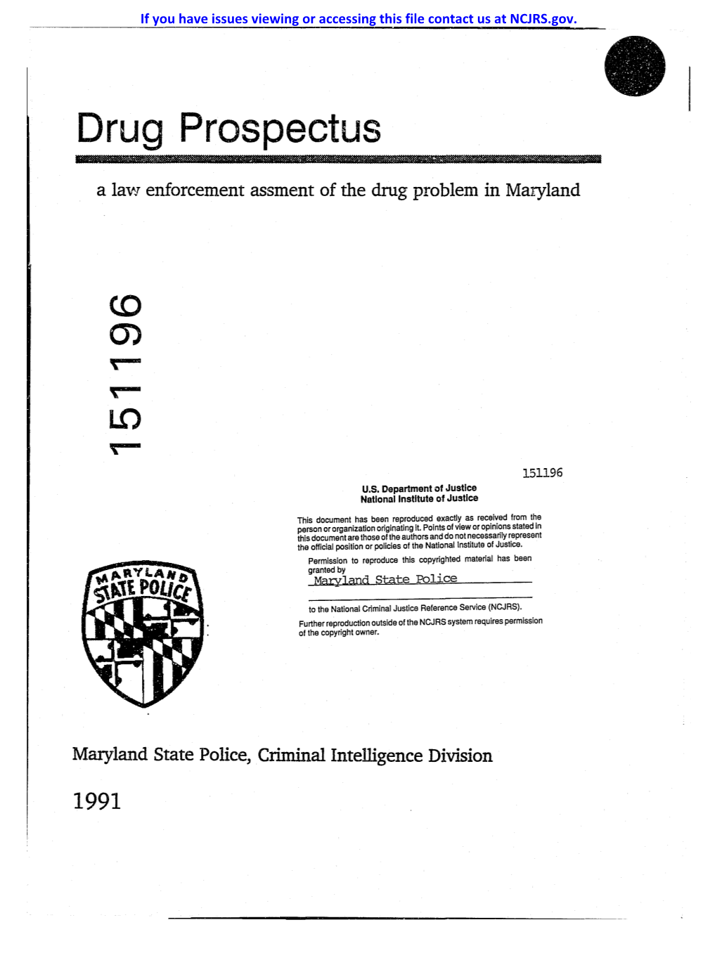 Drug Prospectus