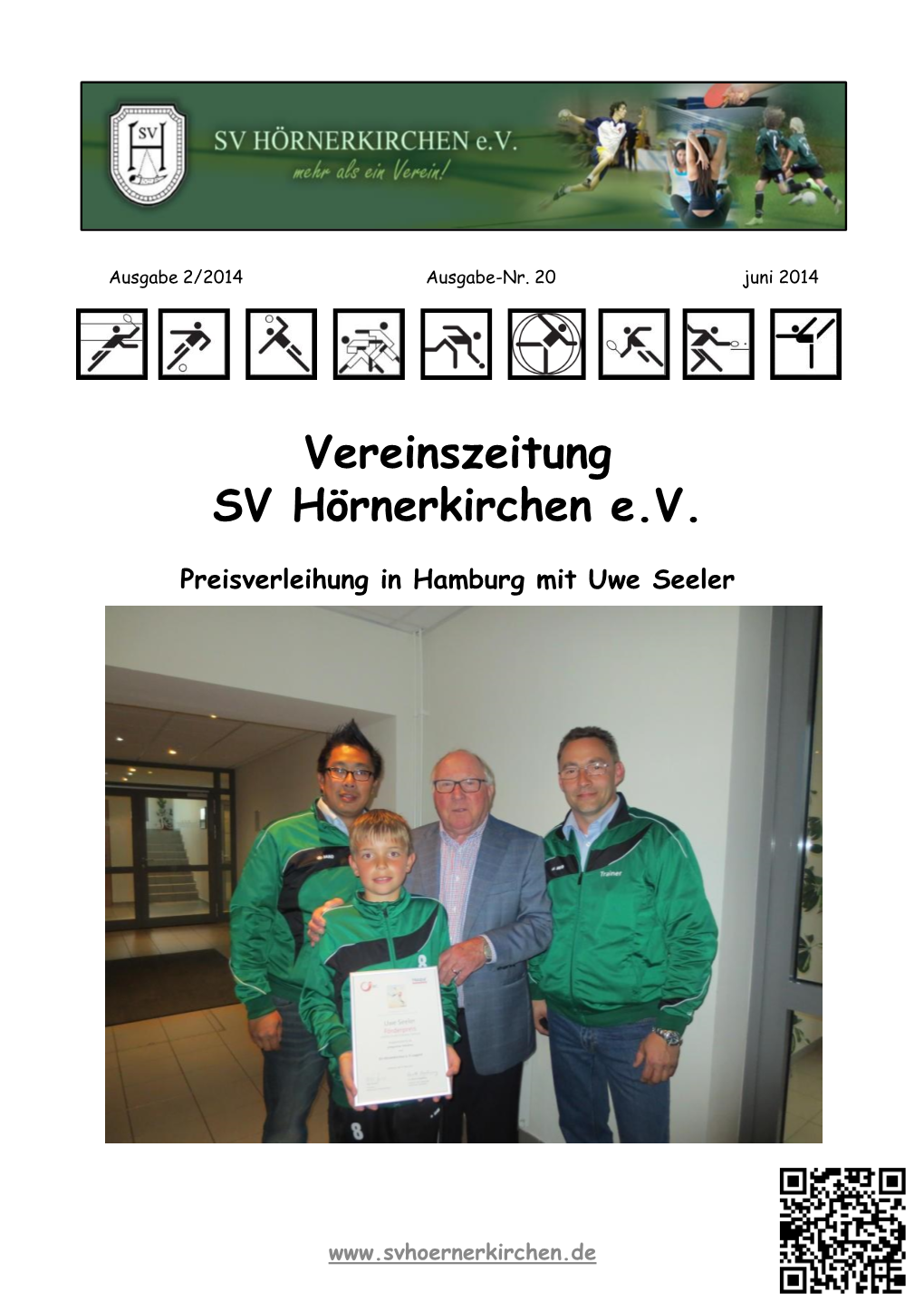 Vereinszeitung SV Hörnerkirchen E.V