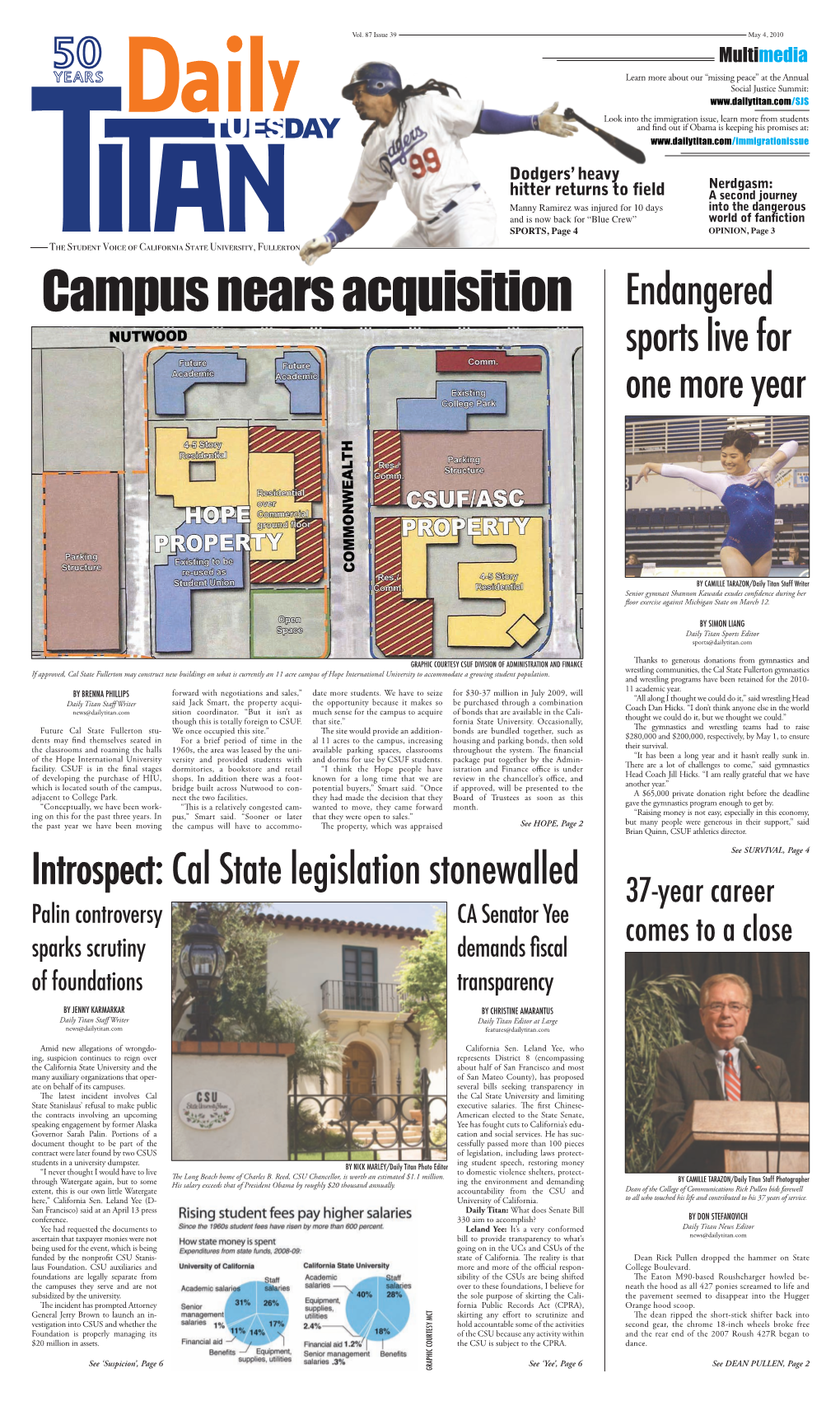 Campus Nears Acquisition Endangered Sports Live for One More Year