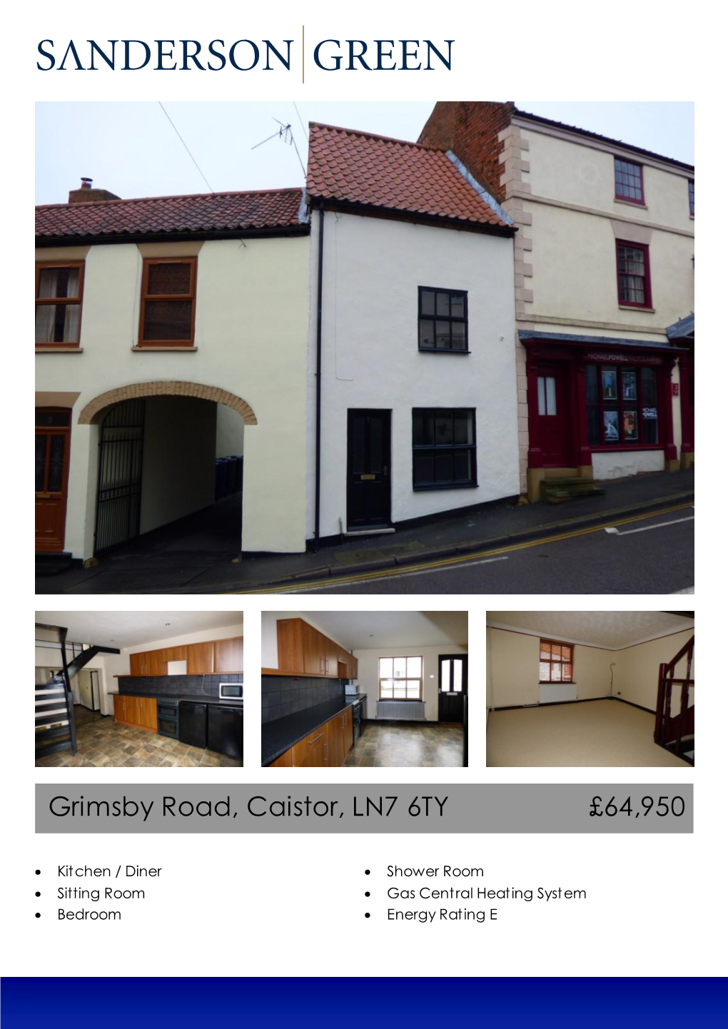 Grimsby Road, Caistor, LN7 6TY £64950