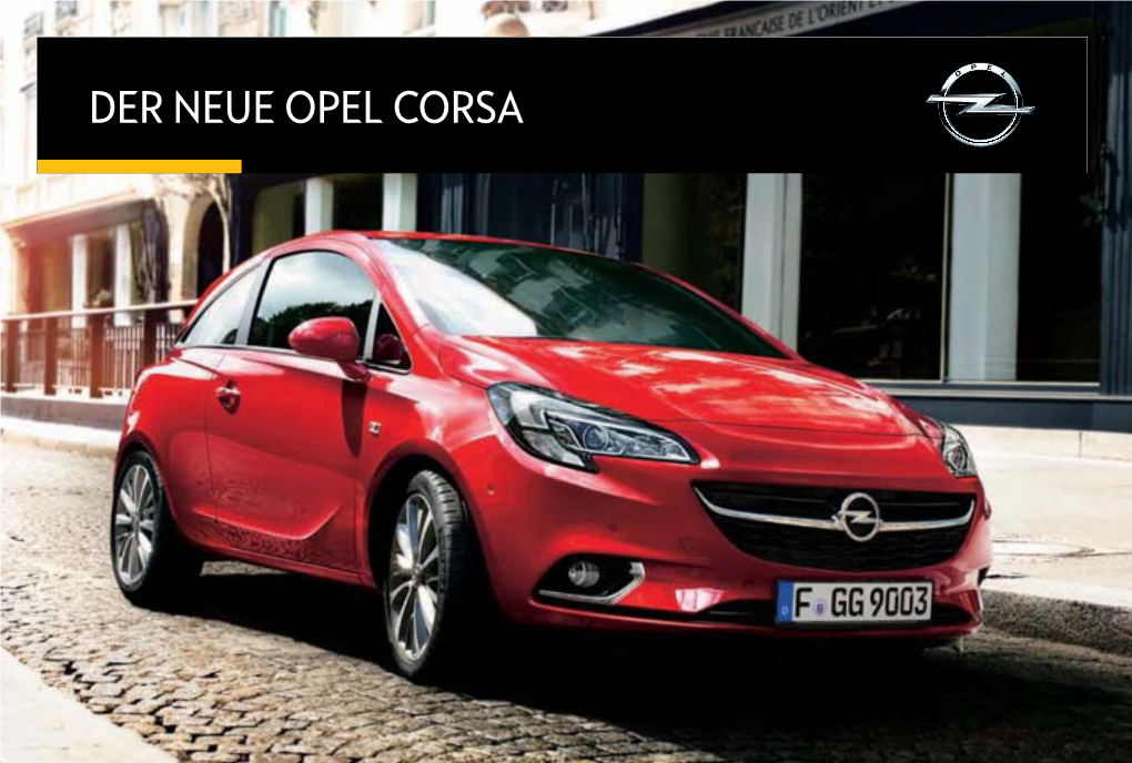 Der Neue Opel Corsa