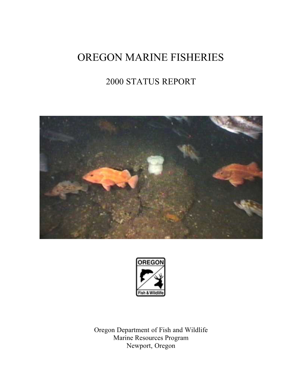 Oregon Marine Fisheries