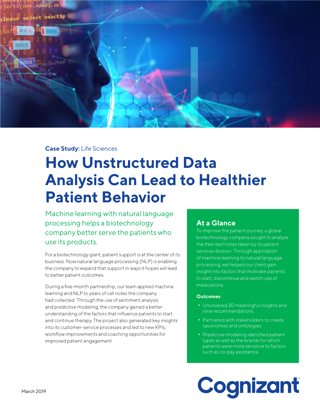 How Unstructured Data Analysis Can Lead to Healthier Patient Behavior