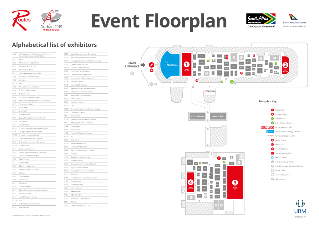 World Routes 2015 Floorplan (442.76