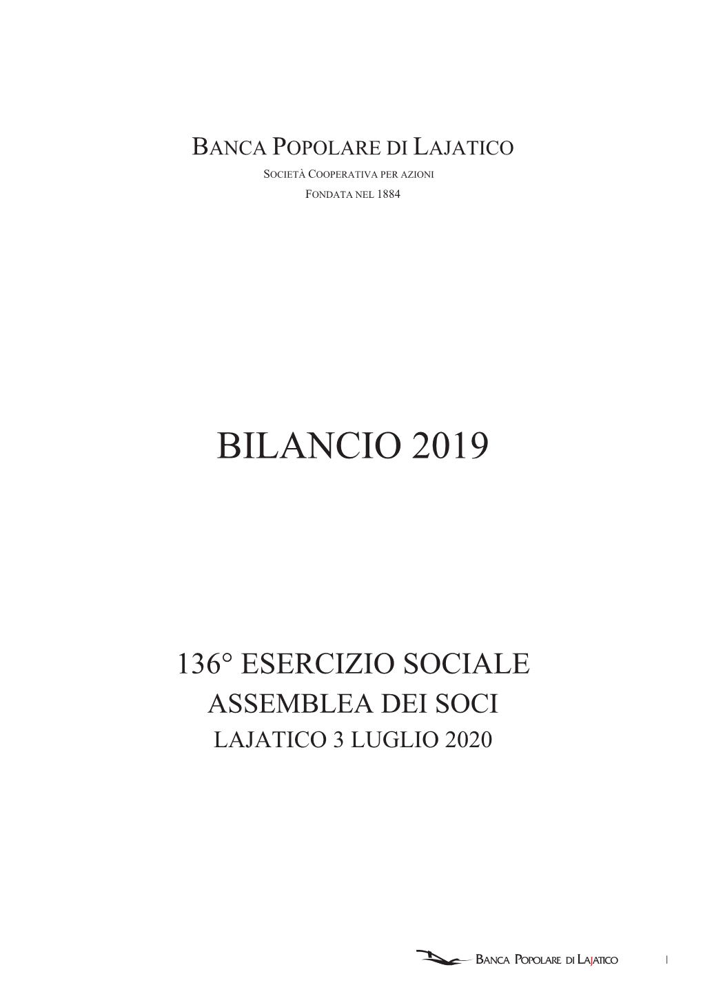 Bilancio 2019 Fatto Nel 2020 Stampa