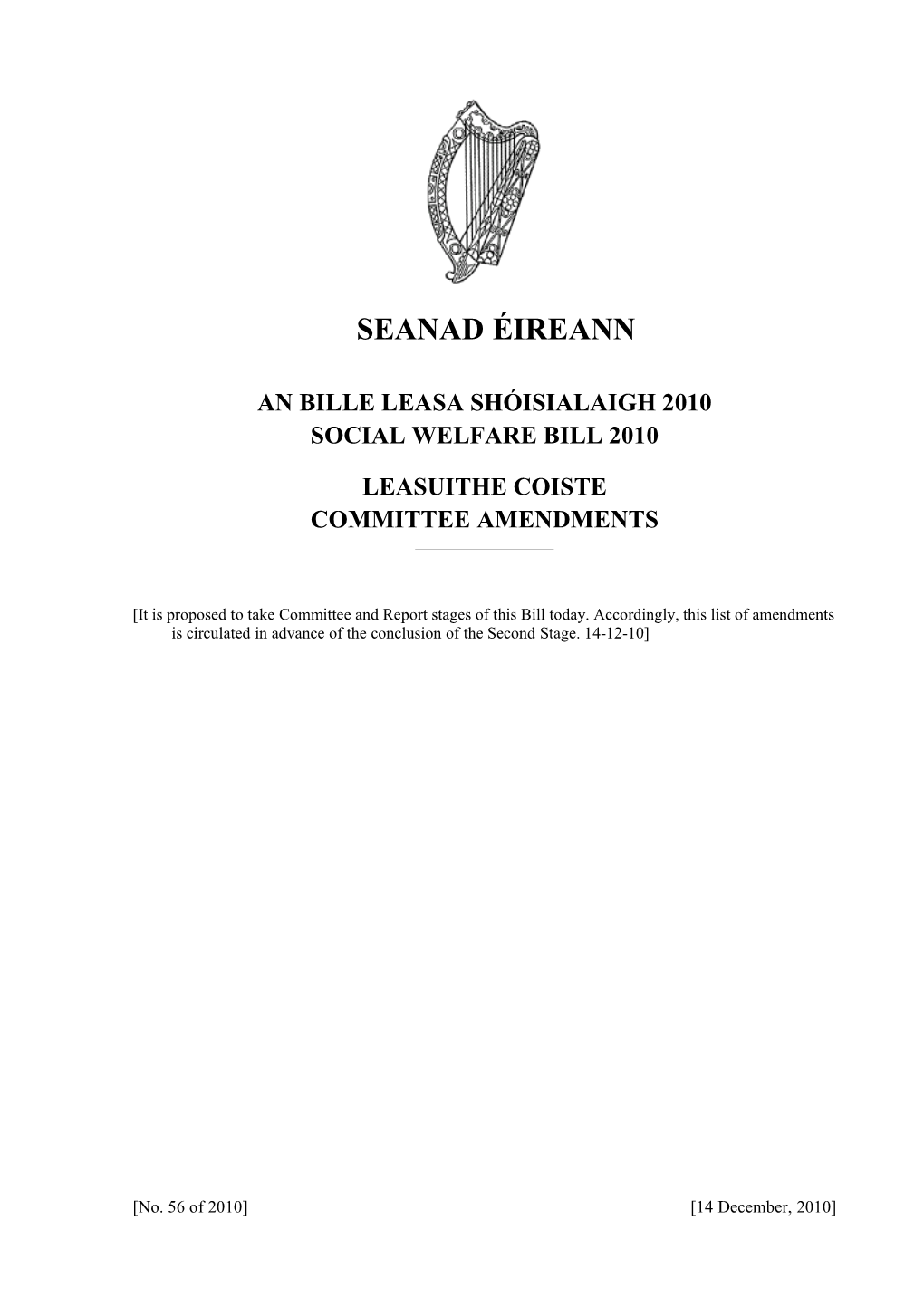 Seanad Éireann