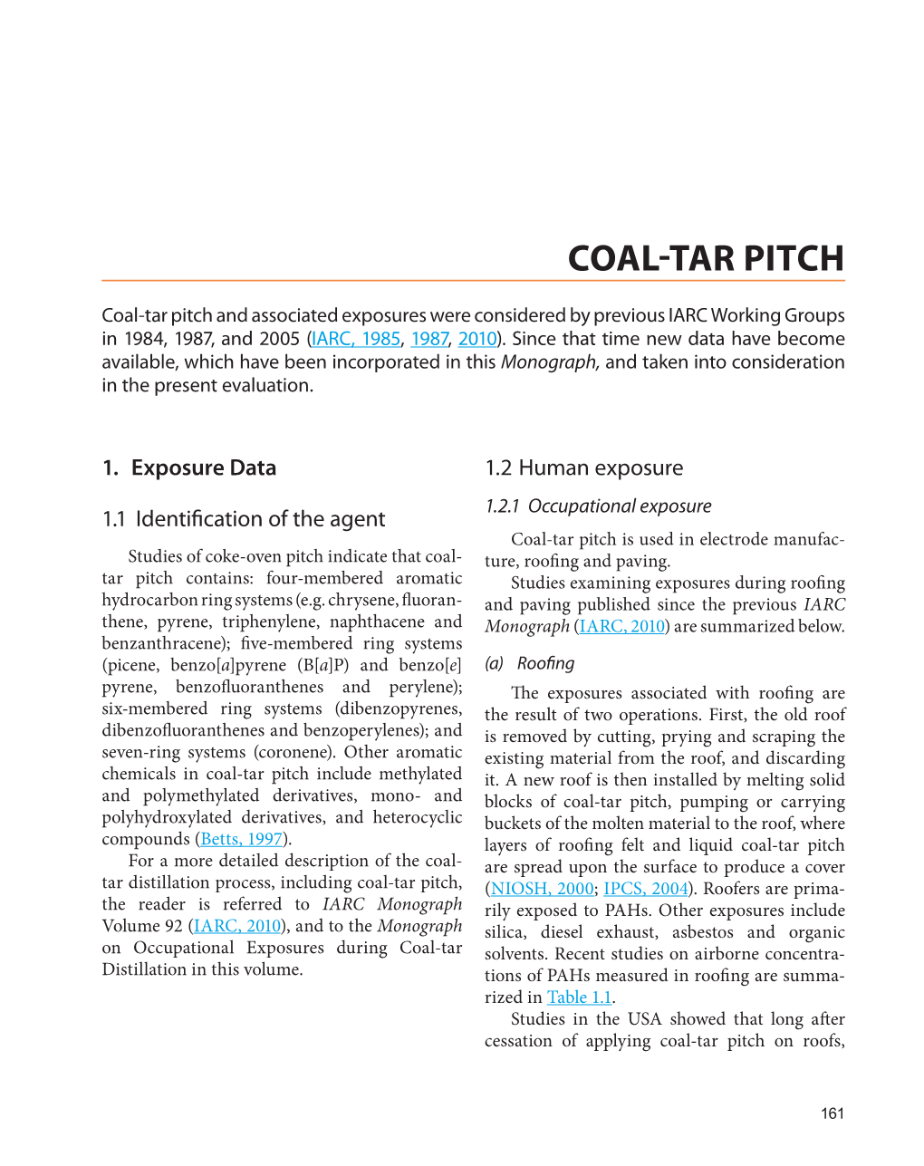 Coal-Tar Pitch