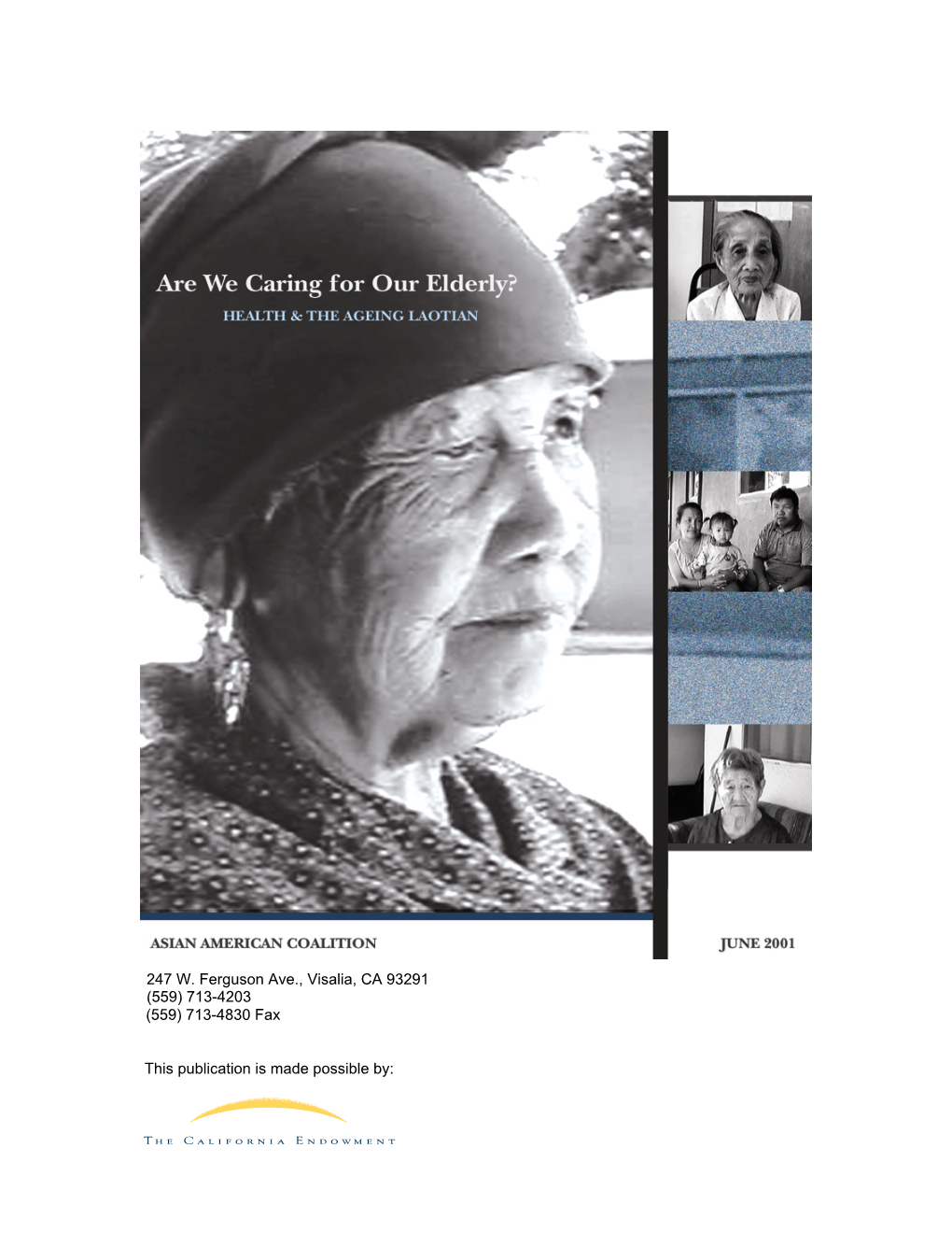 Are We Caring for Our Elderly? Health and the Aging Laotian
