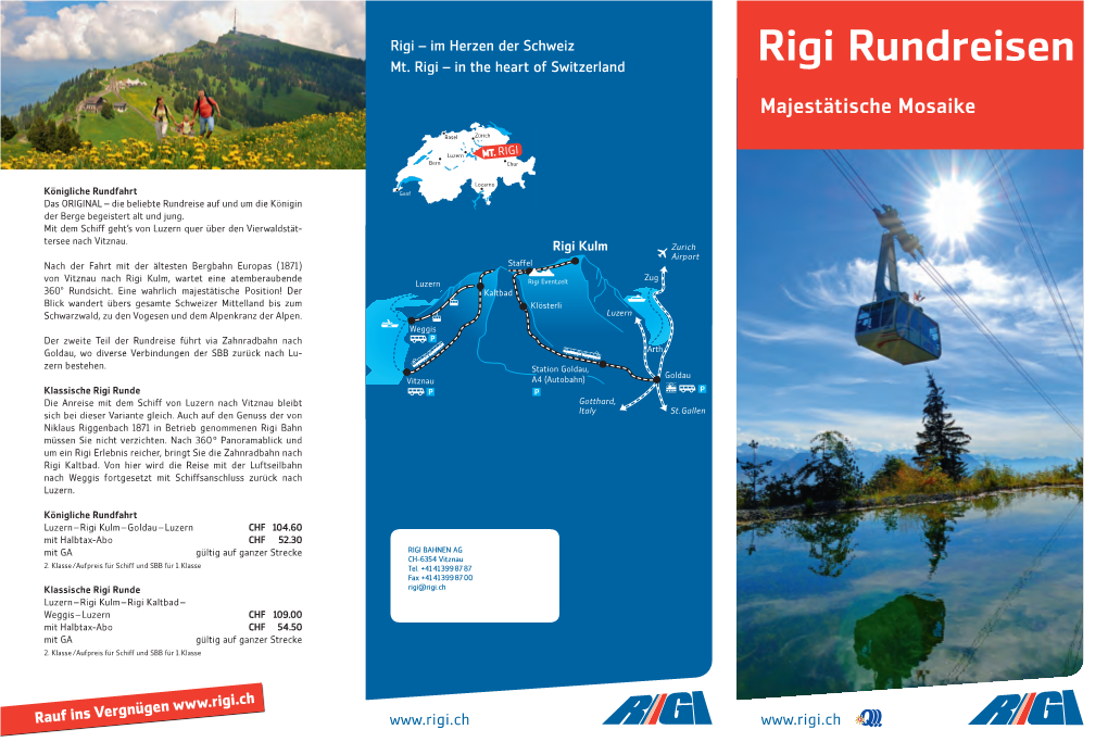 Rigi Rundreisen