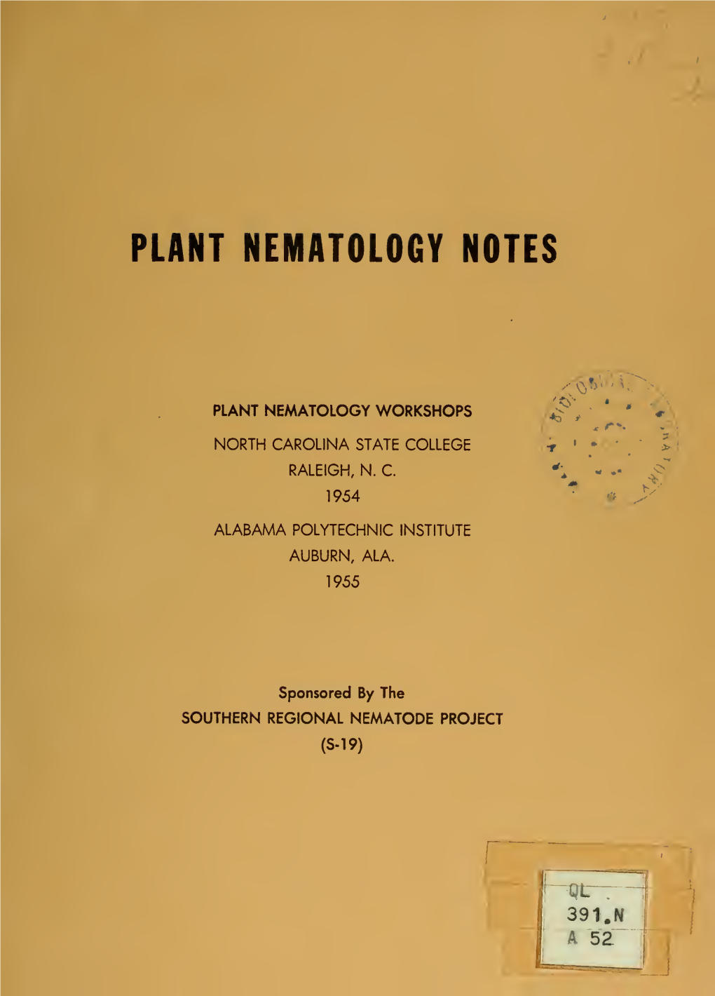 Plant Nematology Notes