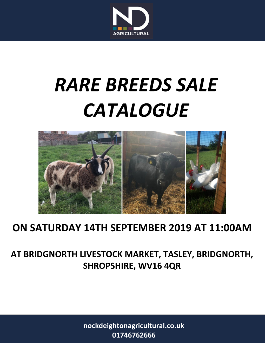 Rare Breeds Catalogue 14.09.19