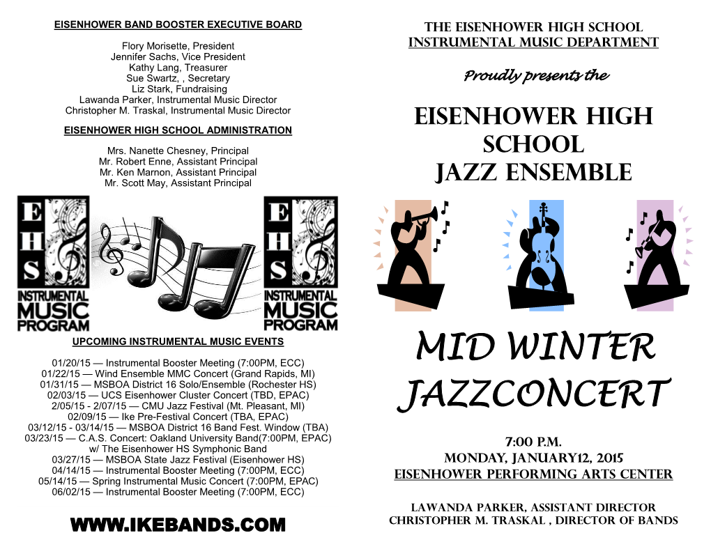 Winter Jazz Concert 2015