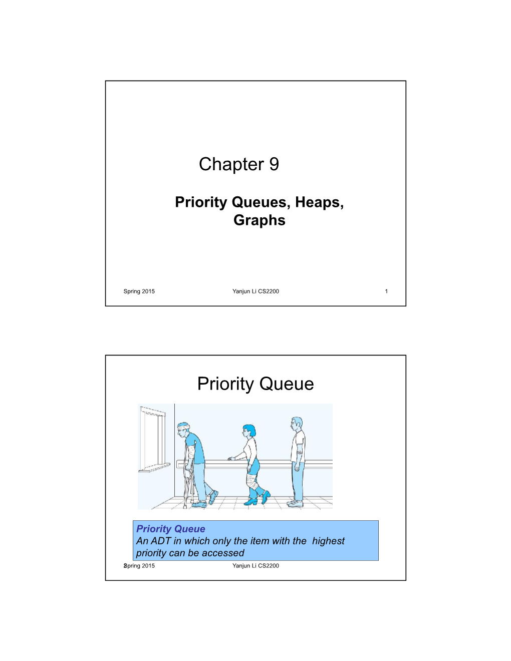 Chapter 9 Priority Queue