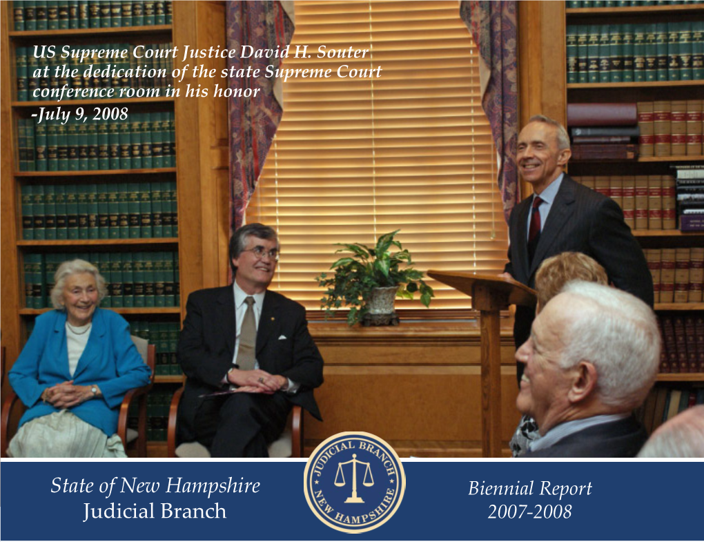 2007 -2008 Judicial Branch Report