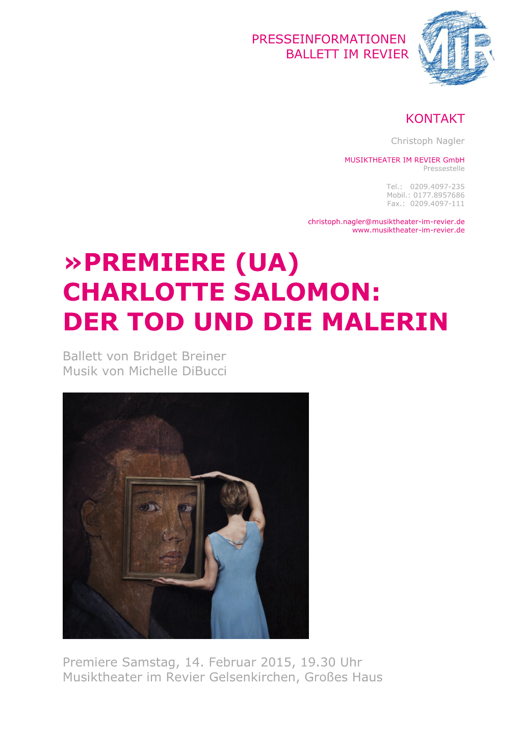 Charlotte Salomon: Der Tod Und Die Malerin