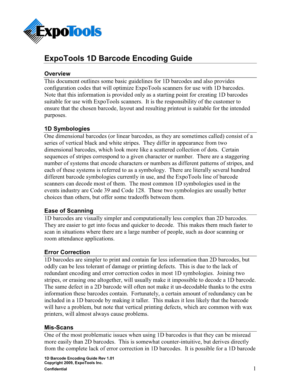 PDF417 Encoding Guide