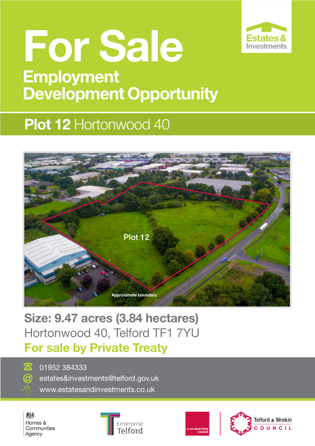 Employment Development Opportunity Plot 12 Hortonwood 40