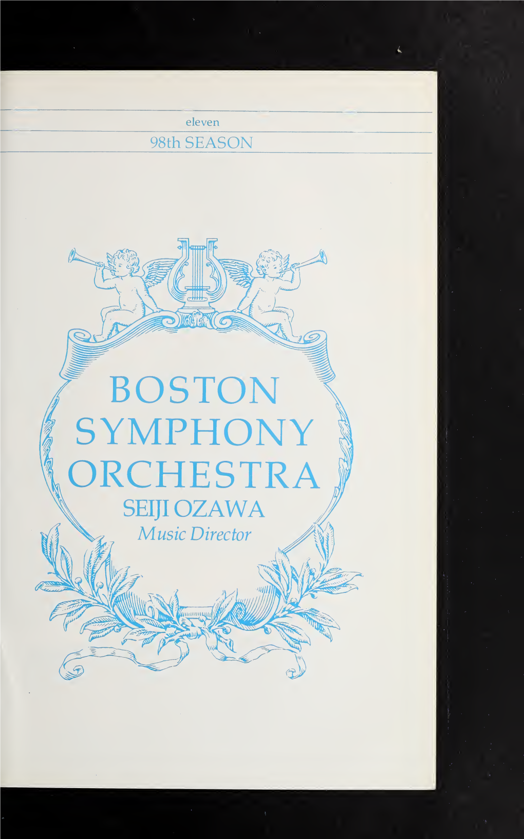 Boston Symphony Orchestra Concert Programs, Season 98, 1978