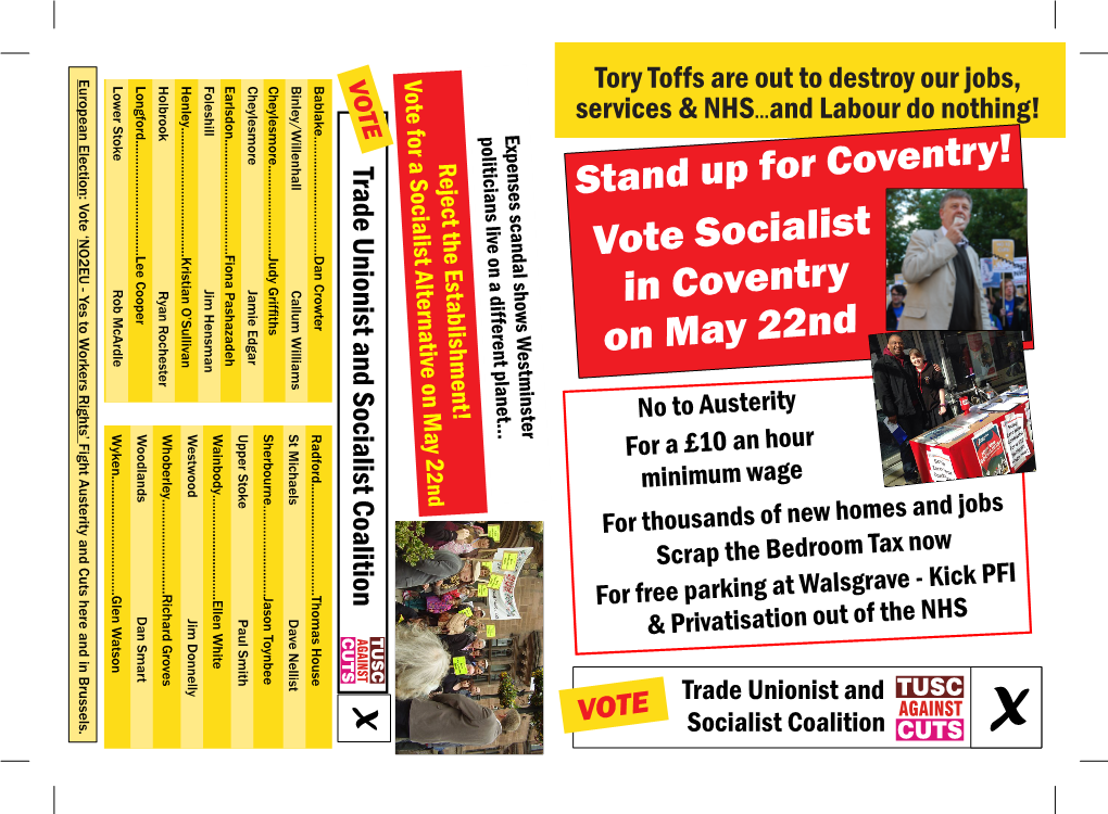 Stand up for Coventry