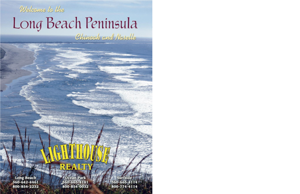 Welcome to the Long Beach Peninsula!