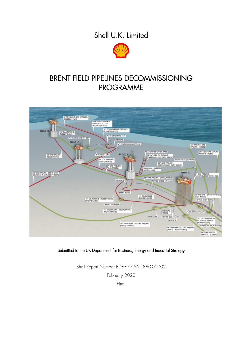 Brent Field Pipelines Decommissioning Programme