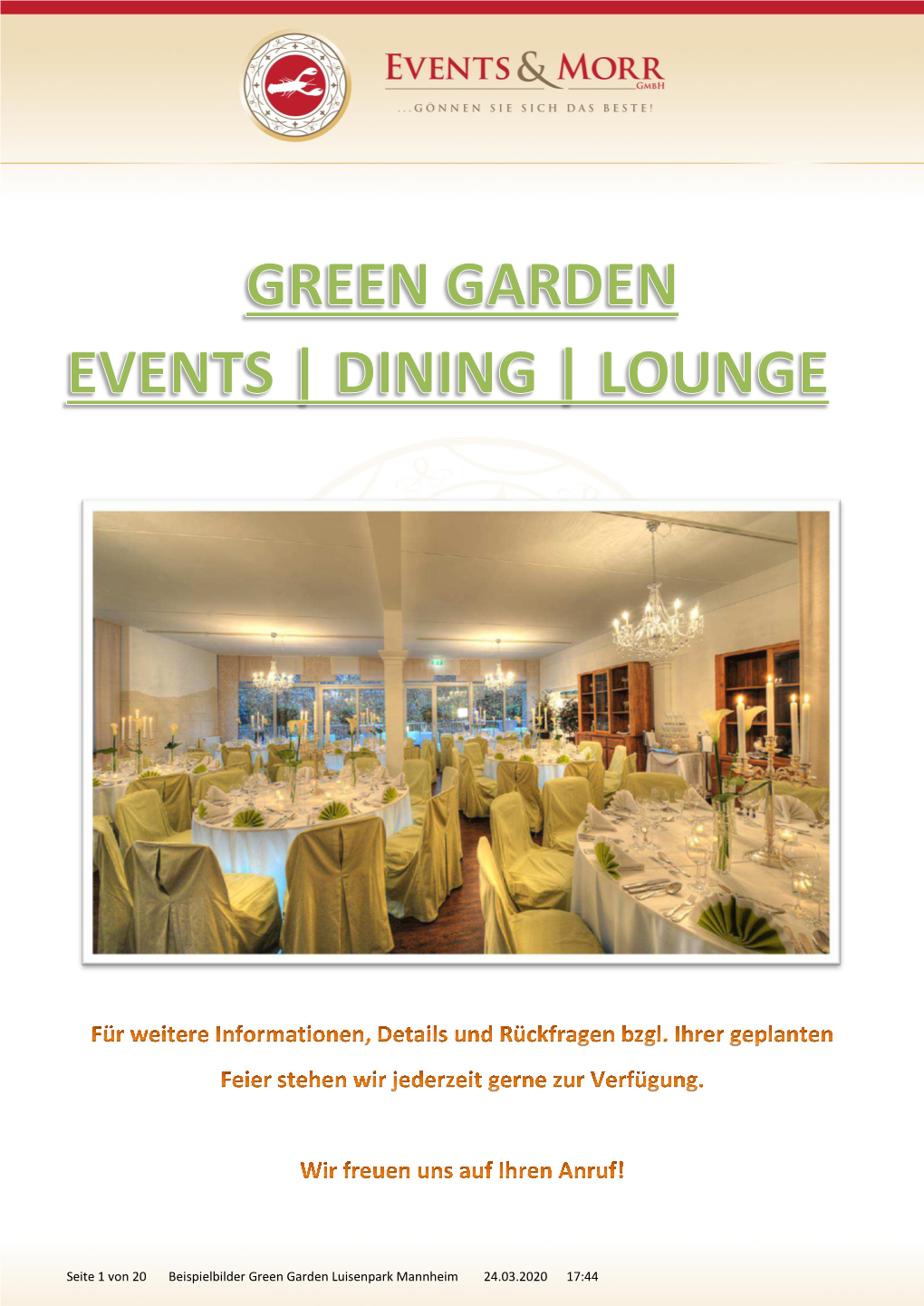 Seite 1 Von 20 Beispielbilder Green Garden Luisenpark Mannheim 24.03.2020 17:44