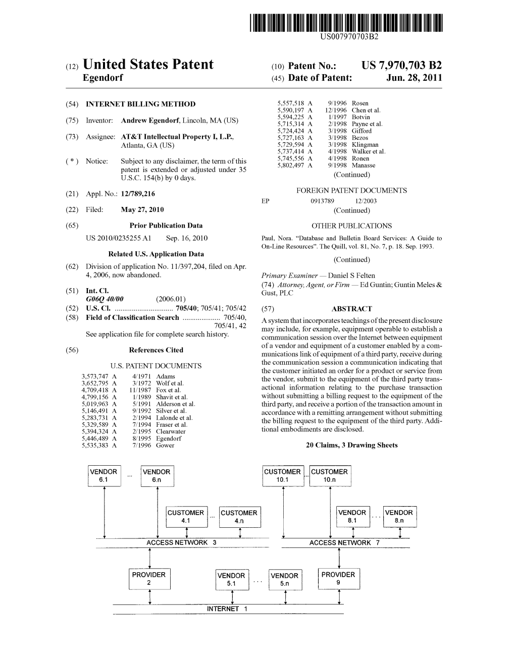 (12) United States Patent (10) Patent No.: US 7,970,703 B2