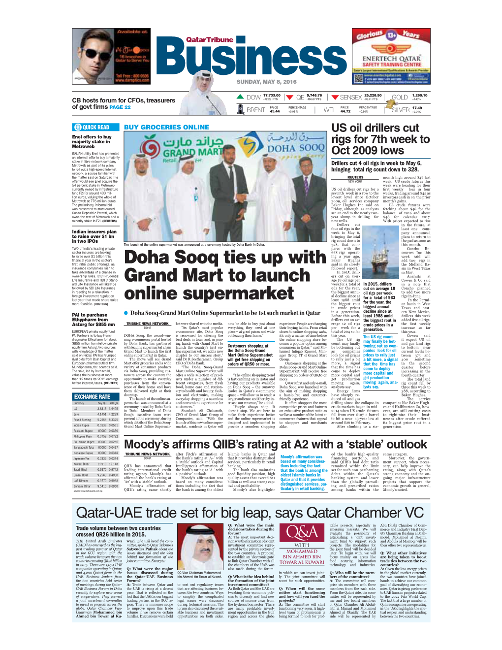Doha Sooq Ties up with Grand Mart to Launch Online Supermarket