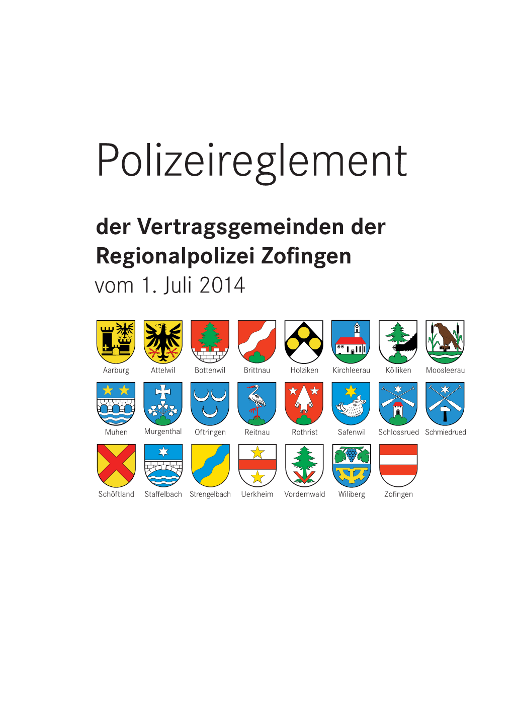 Polizeireglement