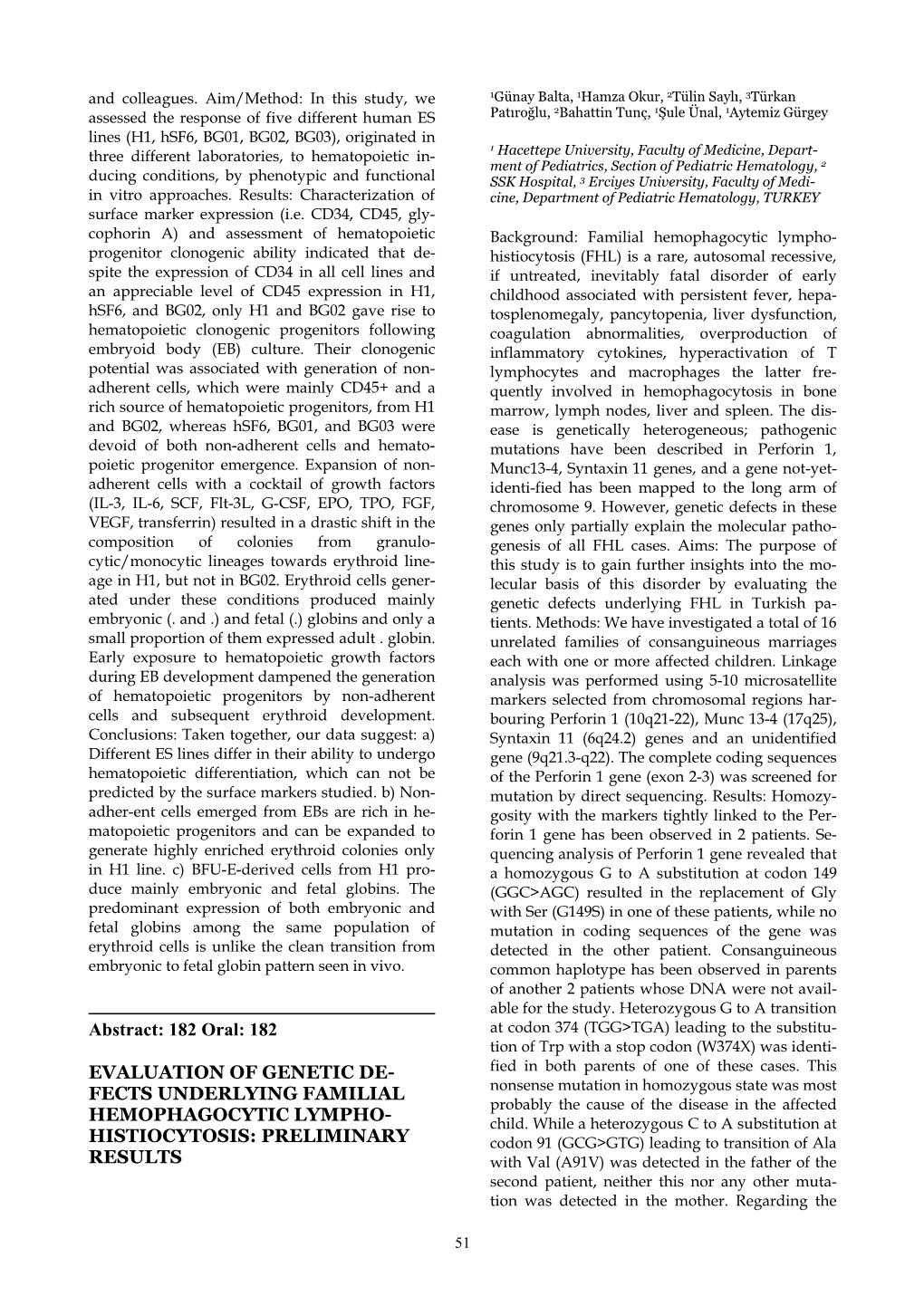 182 Evaluation of Genetic De