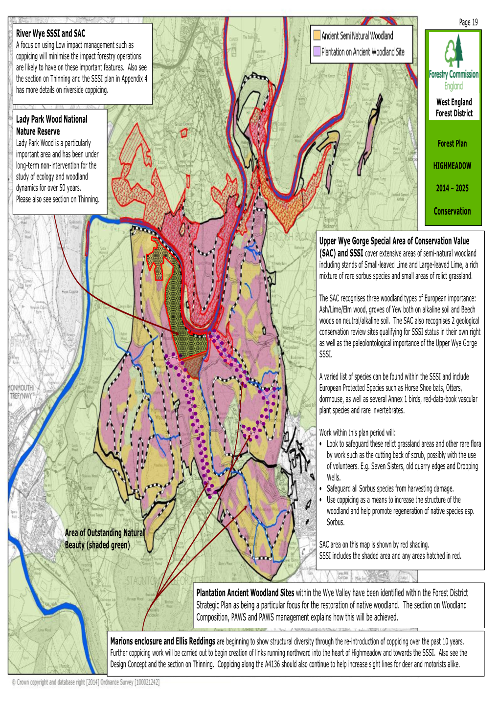 Conservation Upper Wye Gorge Special Area of Conservation Value