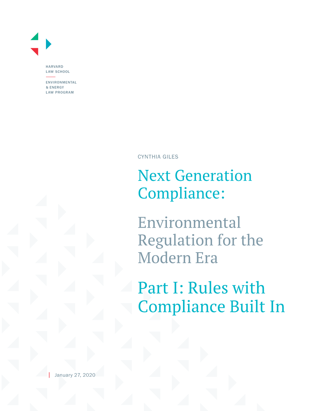 Part 1: Rules with Compliance Built In