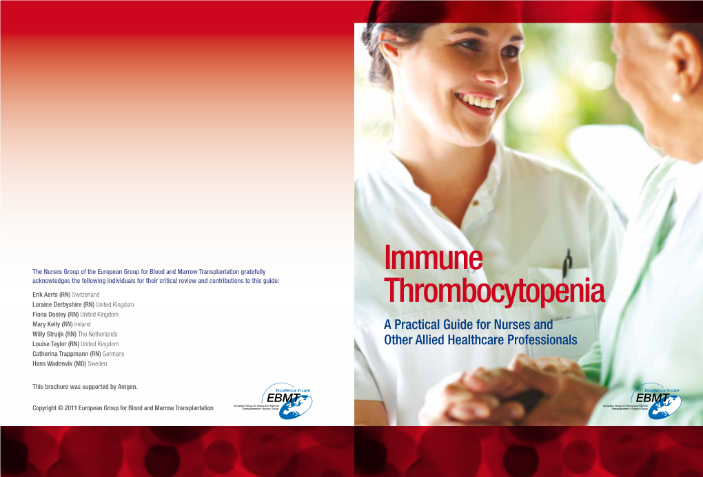 Immune Thrombocytopenia 3