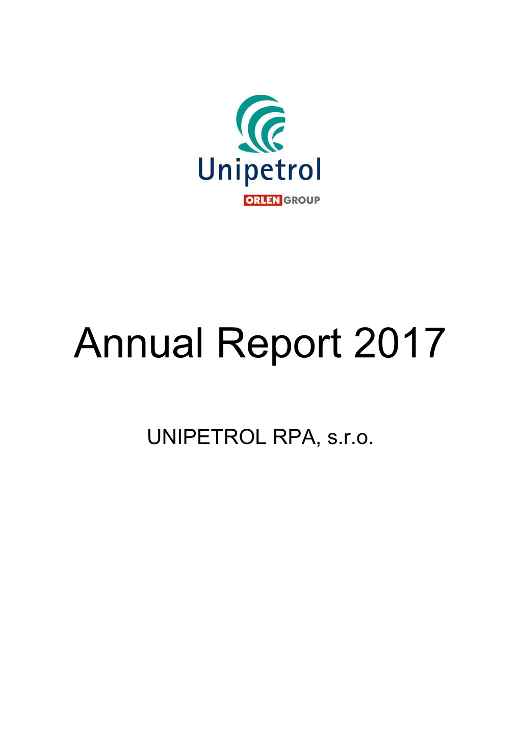 Annual Report UNIPETROL