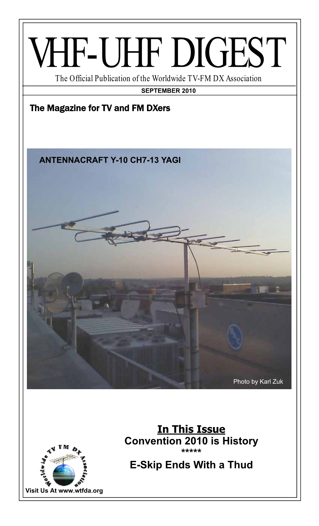 September 2010 VHF-UHF Digest