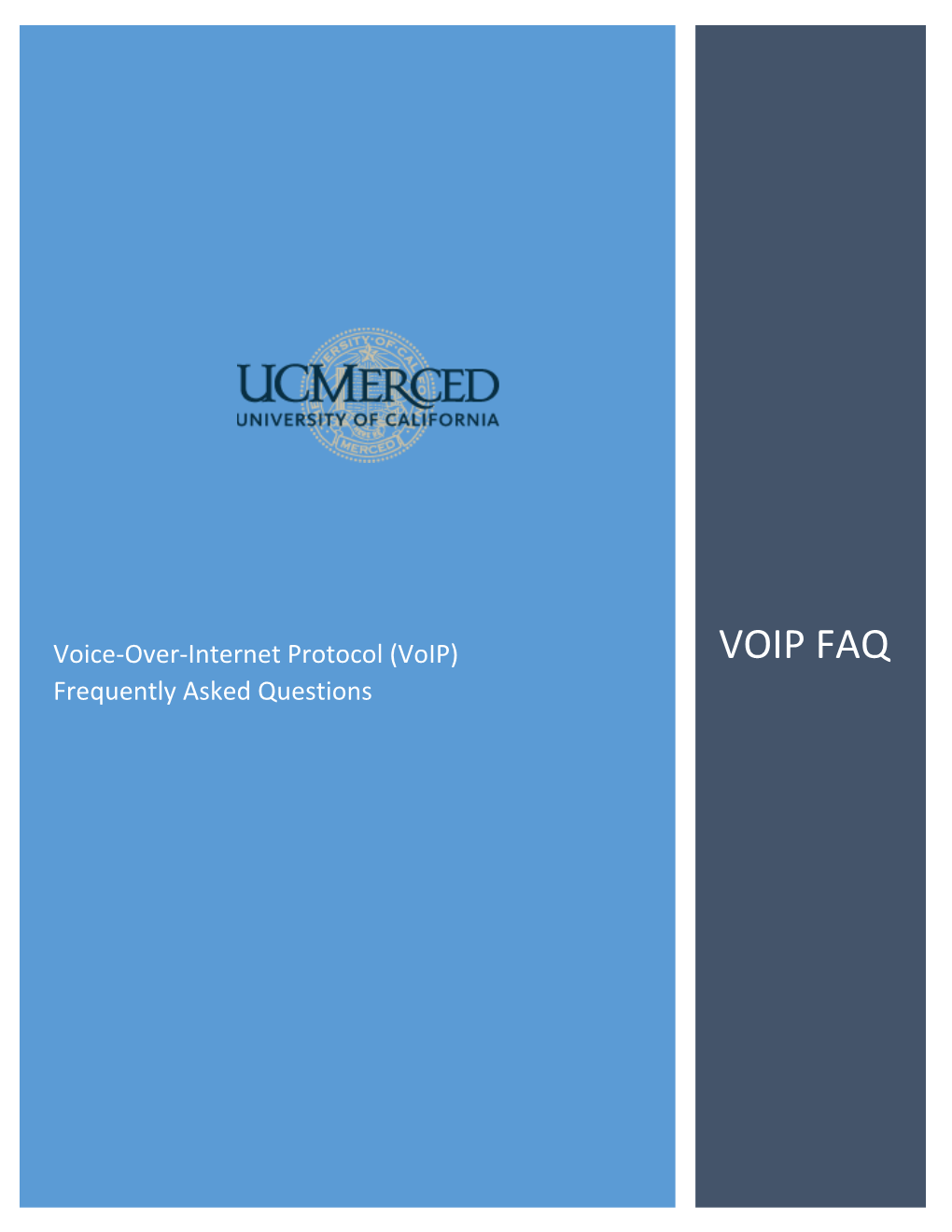 Voip) VOIP FAQ Frequently Asked Questions