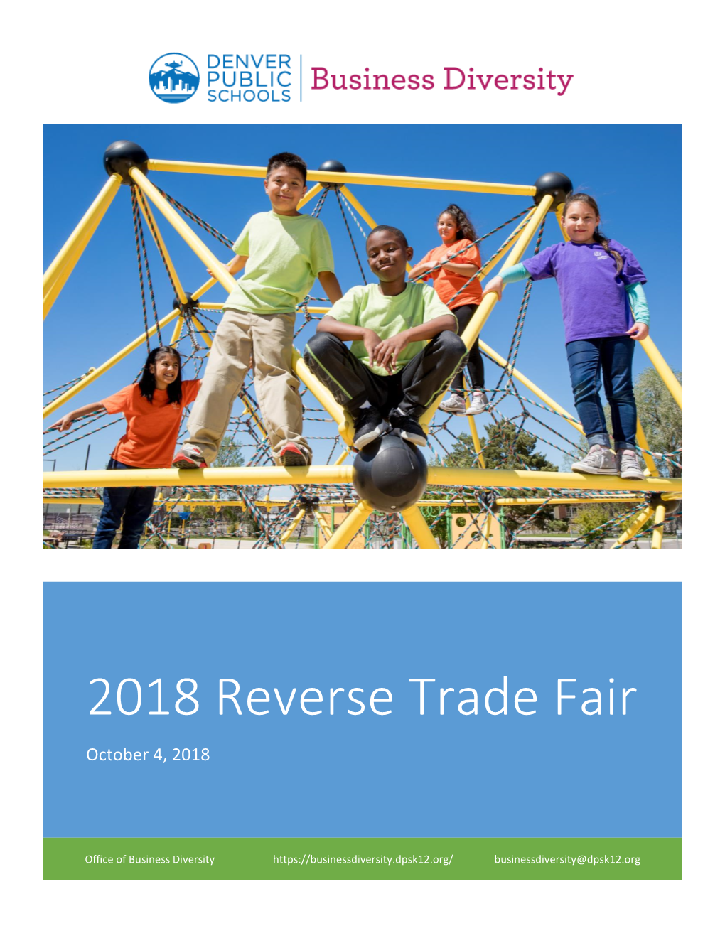 2018 Reverse Trade Fair October 4, 2018