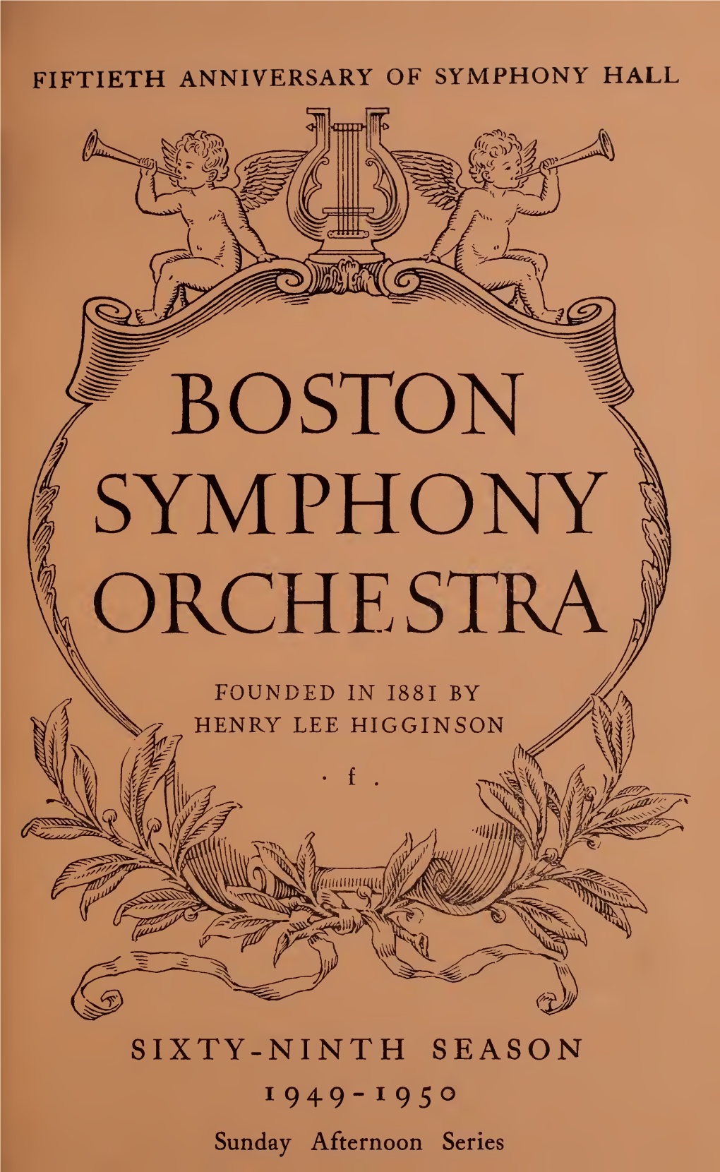 Boston Symphony Orchestra Concert Programs, Season 69, 1949-1950